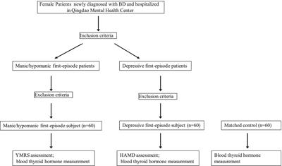 Changes in thyroid function levels in female patients with first-episode bipolar disorder